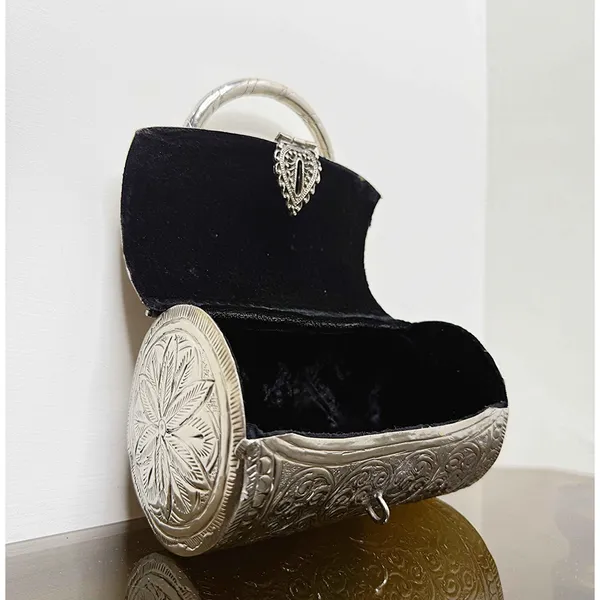 Cylin_Silver_Metal_Bag